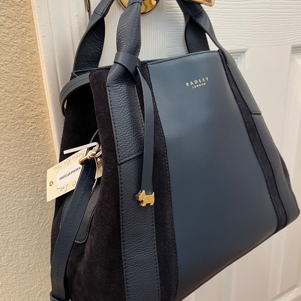 Radley London Medium Ink NAVY - Picture 2 of 16